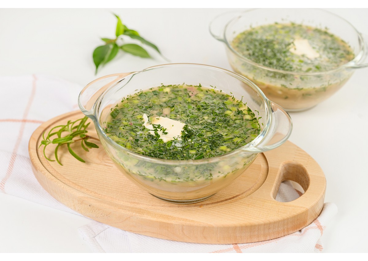 Окрошка с мясом